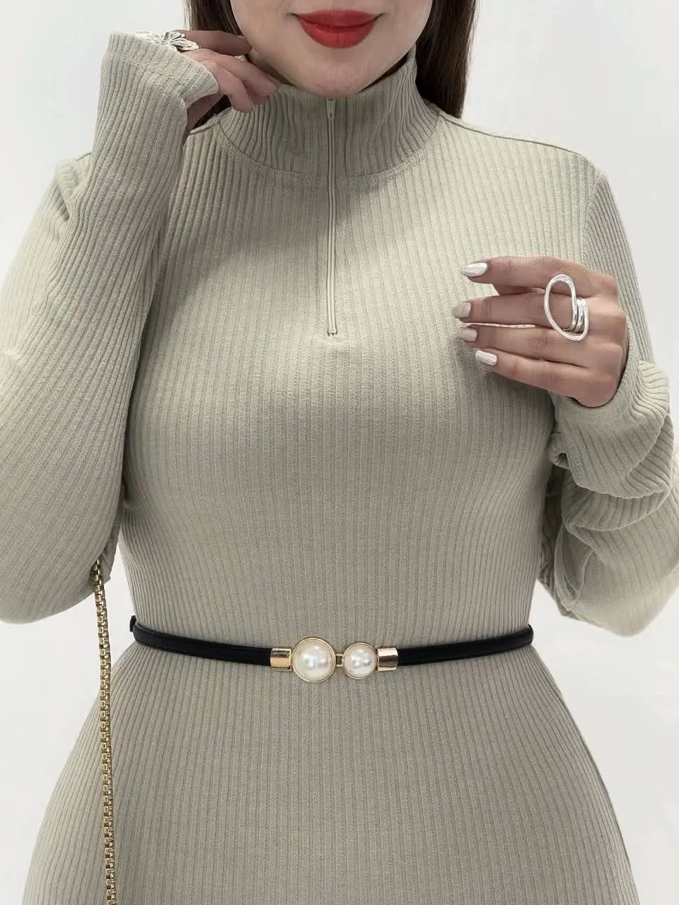 3701-پیراهن بلند فینگری